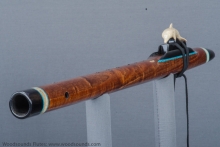 Koa Native American Flute, Minor, Mid G-4, #J38H (5)